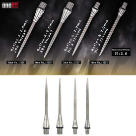 one80 Reflex Steel Tip Schraubspitzen Wechselspitzen Conversion Point 2019 Modell A Nr.5 2,0 mm