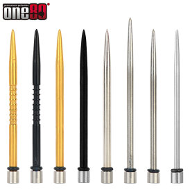 one80 R2 Replacement Points Ersatzspitzen 2019  für Revolution R2 one80 Darts Steeldart Steeltip grooved Schwarz 2.35 mm