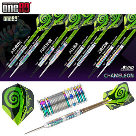 one80 Steel Darts Chameleon Azurite VHD Steeltip Dart Steeldart 22 g