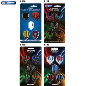 Winmau Prism ALPHA Dart Flight Collection / Selector Flightsets 2019 / 2020 Design 4