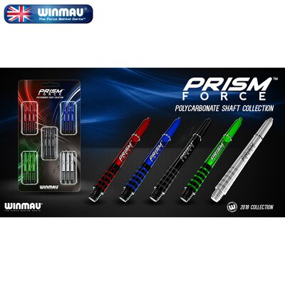 Winmau Prism 1.0 / Force Shaft Collection Shaft mit Edelstahl Ring verschiedene Designs