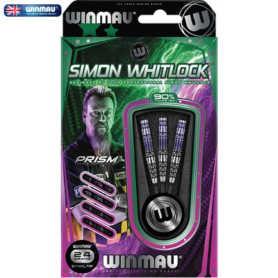 Winmau Steel Darts Simon Whitlock Spezial Special Edition Steeltip Dart Steeldart 90% Tungsten 24 g