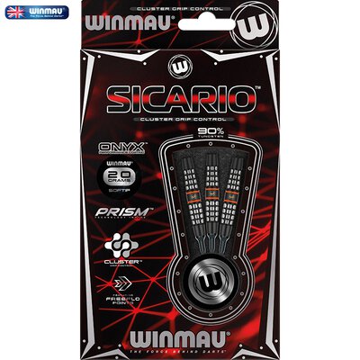 Winmau Soft Darts Sicario 90% Tungsten Softtip Dart Softdart 20 g