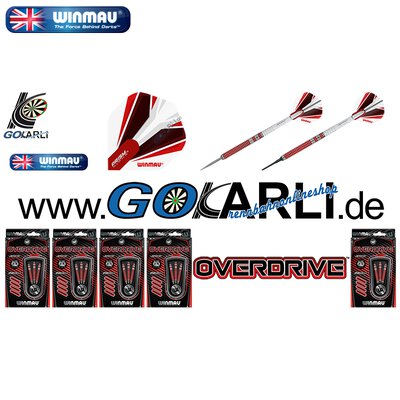 Winmau Soft Darts Overdrive 90% Tungsten Softtip Dart Softdart 20 g