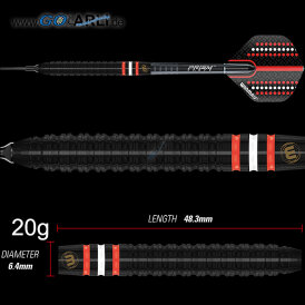 Winmau Soft Darts Pro-Line 90% Tungsten Softtip Dart Softdart 20 g