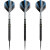 Winmau Steel Darts Sabotage Onyx Black 90% Tungsten Steeltip Dart Steeldart 26 g
