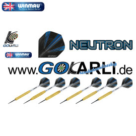 Winmau Steel Darts Neutron Brass Messing Steeltip Dart Steeldart 21 g