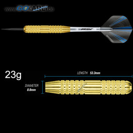 Winmau Steel Darts Neutron Brass Messing Steeltip Dart Steeldart 23 g