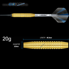 Winmau Soft Darts Neutron Brass Messing Softtip Dart Softdart 20 g Modell C
