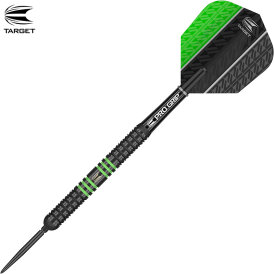 Target Steel Darts Vapor8 Black SWISS Point 80% Tungsten Steeltip Darts Steeldart 22 g