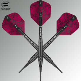 Target Soft Darts Lorraine Winstanley 90% Tungsten Softtip Darts Softdart 18 g