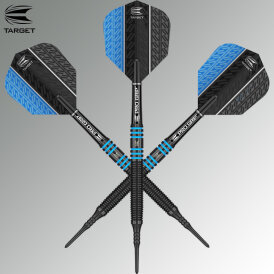 Target Soft Darts Vapor8 Black Blue Softtip Darts Softdart