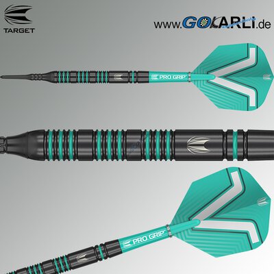 Target Soft Darts Rob Cross Black 80% Tungsten Softtip Darts Softdart 18 g