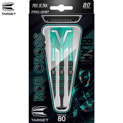 Target Soft Darts Rob Cross Black 80% Tungsten Softtip Darts Softdart 18 g