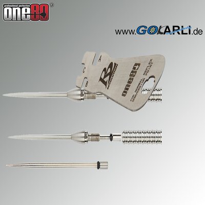 one80 Steel Darts Renegade 2,35 mm Point - Spitze Revolution R2 VHD Steeltip Dart Steeldart