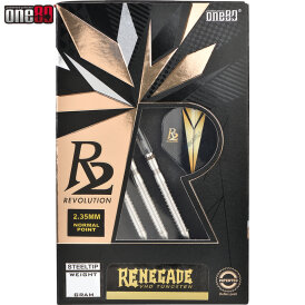 one80 Steel Darts Renegade 2,35 mm Point - Spitze Revolution R2 VHD Steeltip Dart Steeldart 22 g