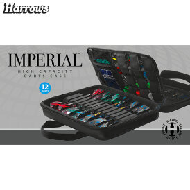Harrows Imperial Darttasche Dartcase Dartbox Wallet Black Schwarz
