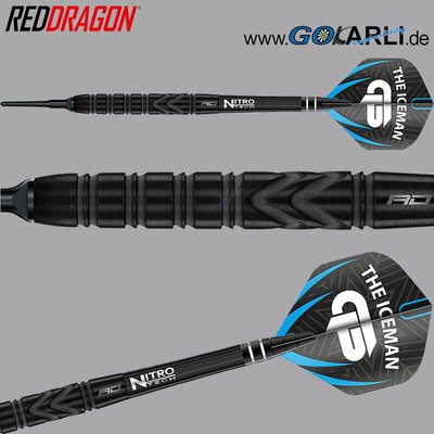 Red Dragon Soft Darts Gerwyn Price Back to Black Special Edition Softtip Dart Softdart 2020 20 g