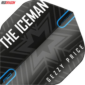 Red Dragon Gerwyn Price The Iceman Flights Hardcore Dart Flight Neuheit 2019 / 2020 verschiedene Designs
