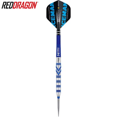 Red Dragon Steel Darts Gerwyn Price Original PVD Blue 90% Steeltip Dart Steeldart 24 g