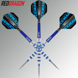 Red Dragon Steel Darts Gerwyn Price Original PVD Blue 90% Steeltip Dart Steeldart 26 g