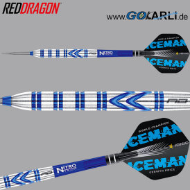 Red Dragon Steel Darts Gerwyn Price Original PVD Blue 90% Steeltip Dart Steeldart 26 g