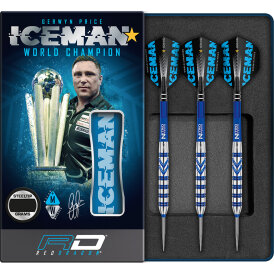 Red Dragon Steel Darts Gerwyn Price Original PVD Blue 90% Steeltip Dart Steeldart 26 g