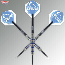 BULLS NL Steel Darts Sebastian Steyer The Dream 90% Tungsten Matchdart Steeltip Darts Steeldart