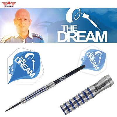 BULLS NL Steel Darts Sebastian Steyer The Dream 90% Tungsten Matchdart Steeltip Darts Steeldart 24 g