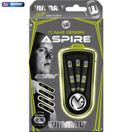 Winmau Steel Darts MvG Michael van Gerwen Aspire 80% Tungsten Steeltip Dart Steeldart 22 g