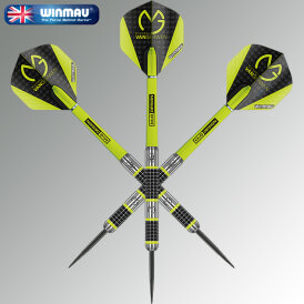 Winmau Steel Darts MvG Michael van Gerwen Aspire 80% Tungsten Steeltip Dart Steeldart 23 g