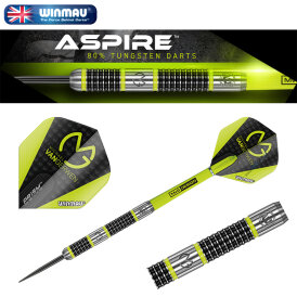 Winmau Steel Darts MvG Michael van Gerwen Aspire 80% Tungsten Steeltip Dart Steeldart 23 g