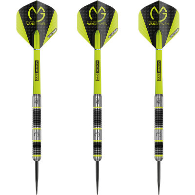 Winmau Steel Darts MvG Michael van Gerwen Aspire 80% Tungsten Steeltip Dart Steeldart 25 g