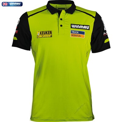 Winmau Darts MvG Michael van Gerwen Pro-Line Player Shirt Matchshirt Dart Shirt Trikot Design 2020 Gre XL