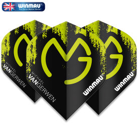 Winmau Mega Standard MVG Michael van Gerwen Dart Flight Design 4