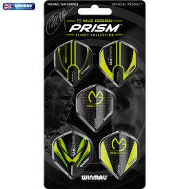 Winmau Prism &  Mega Standard MVG Michael van Gerwen Dart Flight Sets Flightset Flight Pack verschiedene Designs