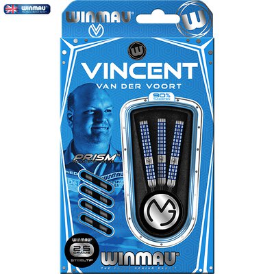 Winmau Steel Darts Vincent Van der Voort 90% Tungsten Steeltip Dart Steeldart