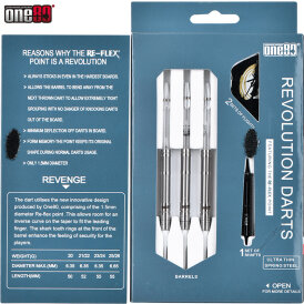 one80 Soft Darts Revenge Revolution VHD Softtip Dart Softdart