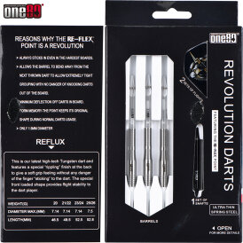 one80 Soft Darts Reflux Revolution VHD Softtip Dart Softdart 18 g