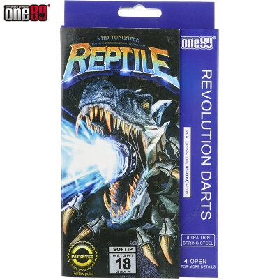 one80 Soft Darts Reptile Revolution VHD Softtip Dart Softdart