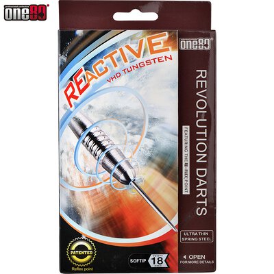 one80 Soft Darts Reactive Revolution VHD Softtip Dart Softdart Modell 2020