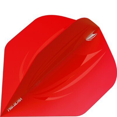 Target ID Pro Ultra Dart Flight in 11 Farben Flightform / Shape Nr.2 Design 2019 5 Stück 3er Sätze Rot