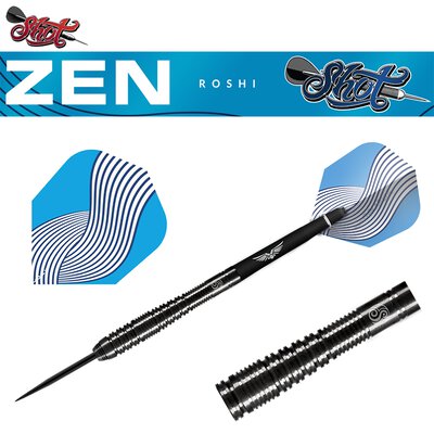 Shot Steel Darts Zen Roshi 90% Tungsten Steeltip Darts Steeldart