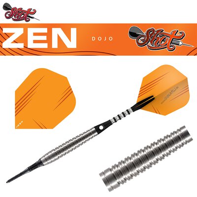 Shot Soft Darts Zen Dojo 80% Tungsten Softtip Darts Softdart