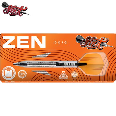 Shot Soft Darts Zen Dojo 80% Tungsten Softtip Darts Softdart 18 g