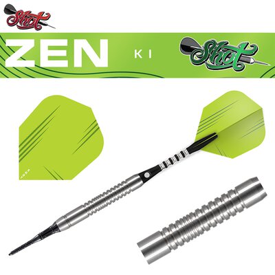 Shot Soft Darts Zen Ki 80% Tungsten Softtip Darts Softdart 20 g