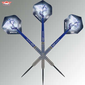BULLS NL Steel Darts Blue Pegasus Barrel A 95% Tungsten Steeltip Darts Steeldart 22 g
