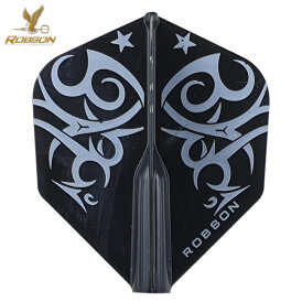 Robson Plus Dart Flight Tribe Standard Dartflights Weiß RO-51739