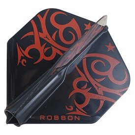Robson Plus Dart Flight Tribe Standard Dartflights Rot...