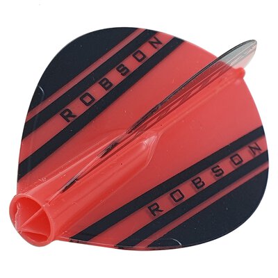 Robson Plus Dart Flight V Pear Dartflights Rot RO-51747